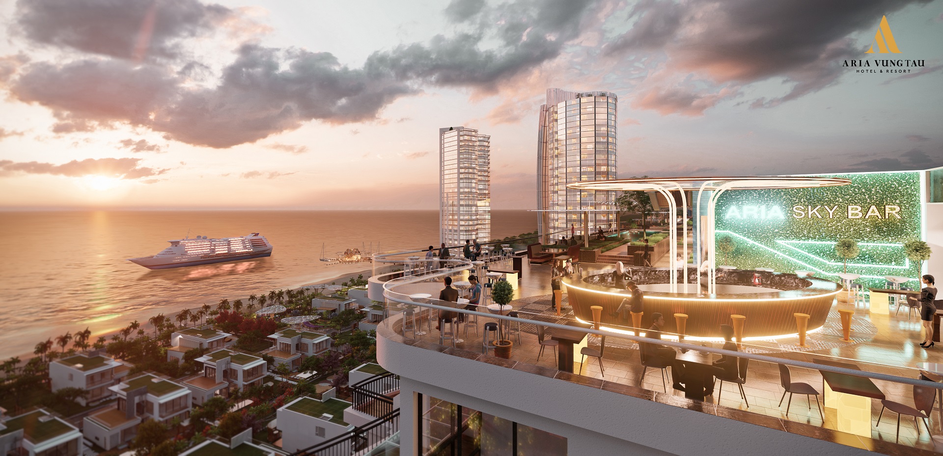 Dự án Aria Vũng Tàu hotel resort đổi mới năm 2021