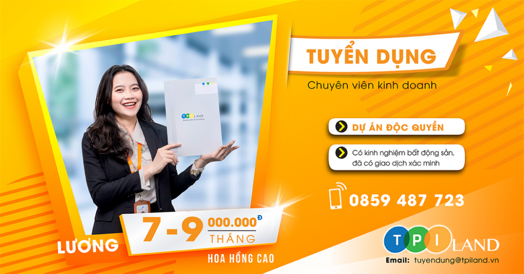 TPI land tuyển dụng sale bds