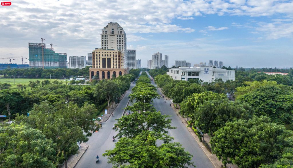 Trục đường Nguyễn Lương Bằng Quận 7