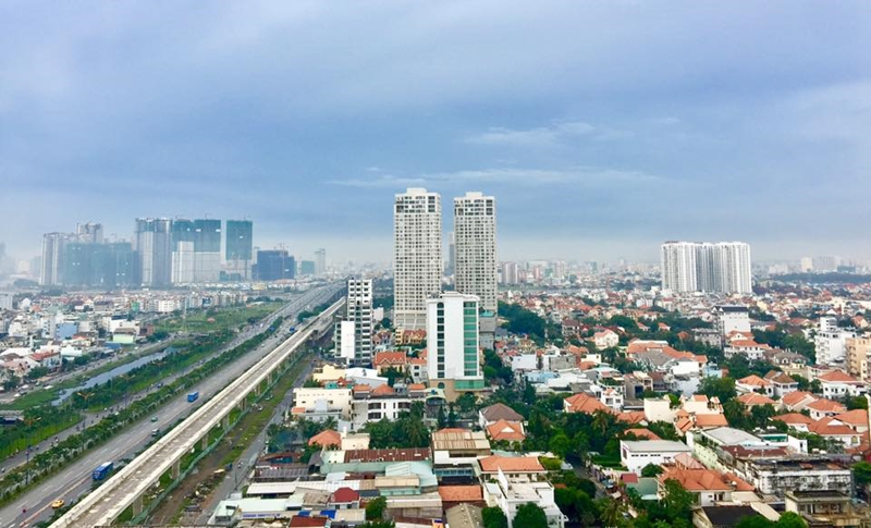 Tình hình bất động sản tăng nhiệt tại khu Nam Sài Gòn