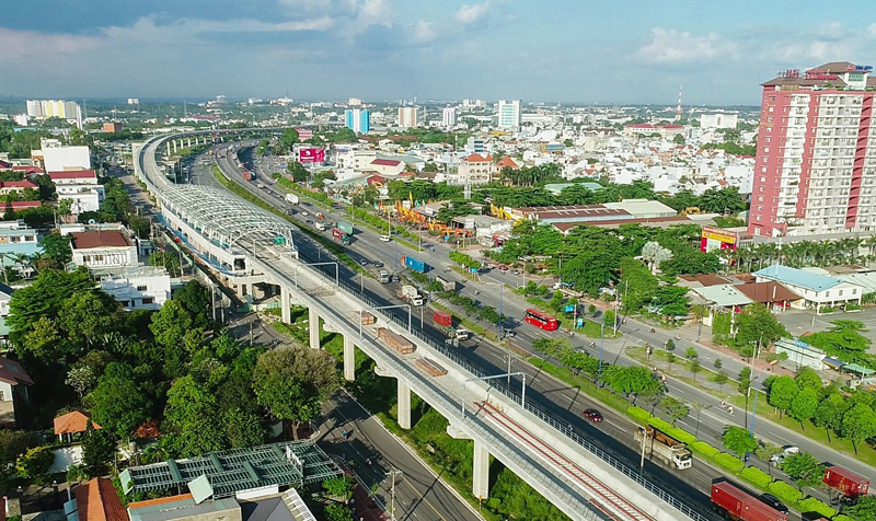 giá nhà đất tăng nhanh tại khu Nam Sài Gòn