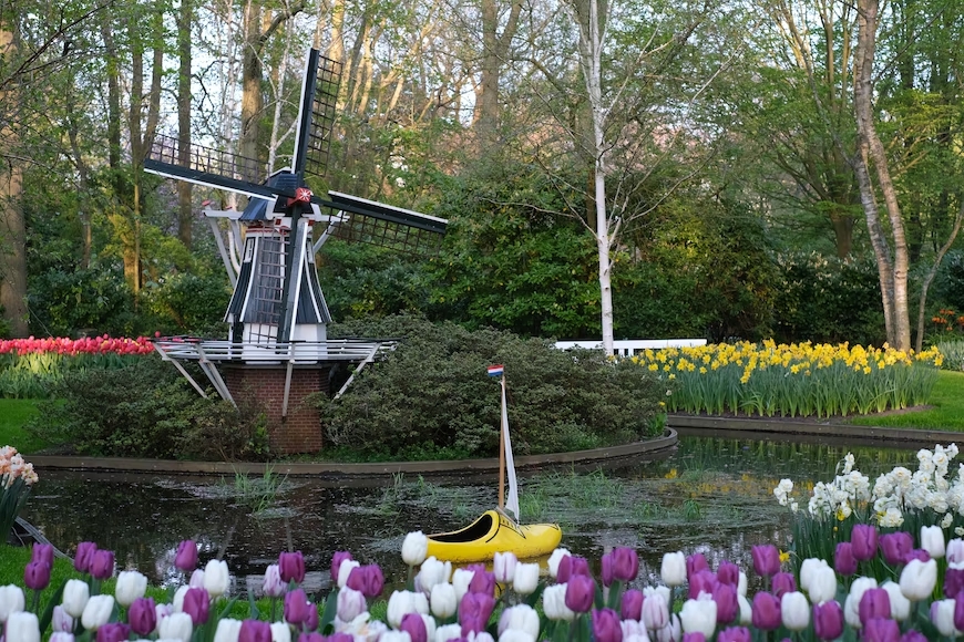 Cối xay gió là một phần mang tính biểu tượng của Hà Lan