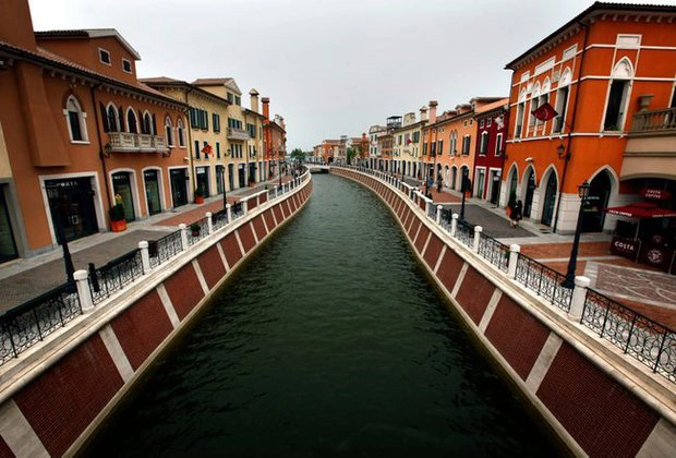 Làng Florentia (Trung Quốc) như một Venice thu nhỏ