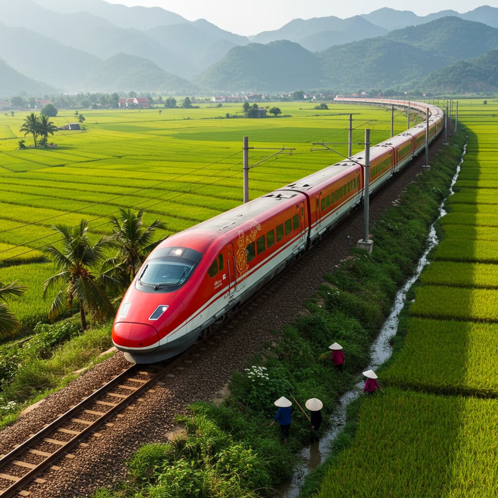 Ga Thủ Thiêm nhà ga trung tâm của tuyến đường sắt Bắc - Nam