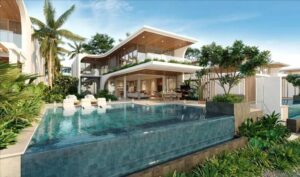 thiết kế maia resort hồ tràm