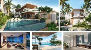 thiết kế sản phẩm maia resort hồ tràm