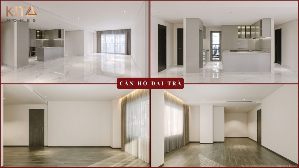 Hình ảnh thực tế không gian nội thất nhà mẫu căn hộ tiêu chuẩn (Standard) tại dự án Ansana by Kita.